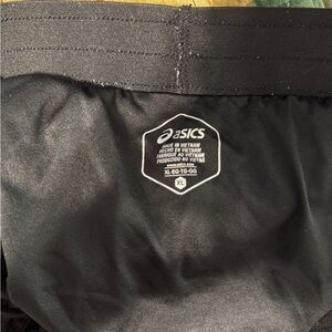 Asics Black Athletic Shorts